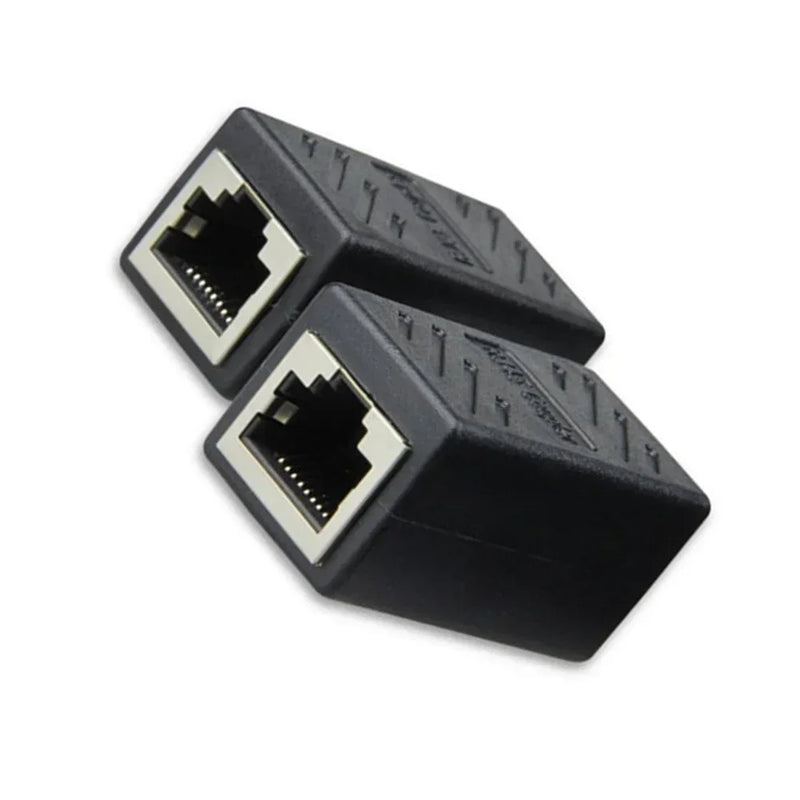 5/10/20Pcs RJ45 Coupler Ethernet Cable Coupler LAN Connector Cat7 Cat6 Cat5e Ethernet Cable Extender Adapter Female to Female